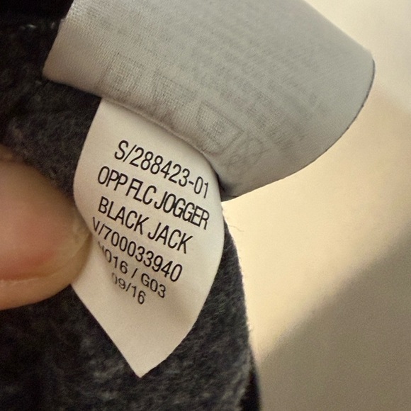 Old Navy Boy’s Joggers Charcoal Gray Black Trim Drawstring Waist Slim Size 14/16 - Picture 8 of 8